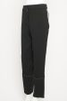 Viscose Black Carrot Preowned Trousers Hot on Sale