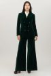 Green Velvet Bianca Trousers Online Hot Sale