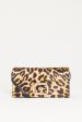 Beige Pony Hair Leopard Print Preowned Crossbody Bag Online now