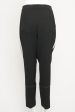 Viscose Black Carrot Preowned Trousers Hot on Sale