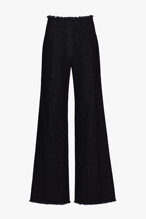 Black Ruth Jean Trousers Discount