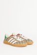 2023 Gazelle x Gucci GG Monogram Beige Preowned Sneakers Cheap