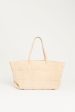 Beige Suede Preowned Florence Quilted Tote Bag Online Sale