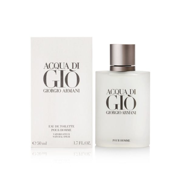 Acqua di Gio by Giorgio Armani for Men EDT Spray For Sale