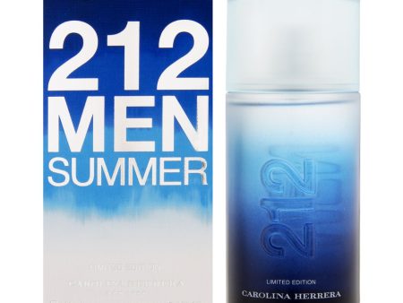 212 Men Summer Limited Edition by Carolina Herrera for Men Fashion