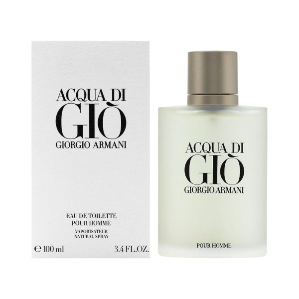 Acqua di Gio by Giorgio Armani for Men EDT Spray For Sale