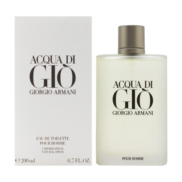 Acqua di Gio by Giorgio Armani for Men EDT Spray For Sale