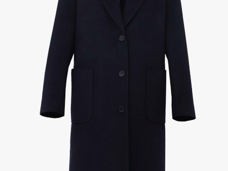 Navy Grandpa Coat Online Sale