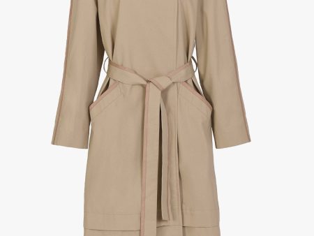 Beige Freda Trench Hot on Sale