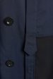 Navy and Black Double Breasted Preowned Coat Hot on Sale