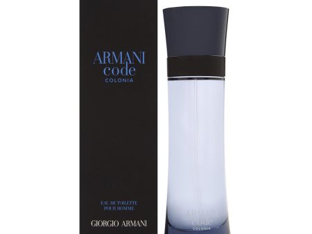 Armani Code Colonia EDT by Giorgio Armani for Men For Discount