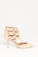 Belgravia 75 Sand Suede Preowned Heels For Cheap