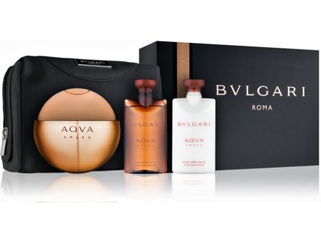 Bvlgari Aqua Amara 4 Piece Gift Set by Bvlgari for Men Sale