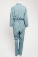 Blue Cotton Preowned Preowned Utility Jumpsuit Cheap