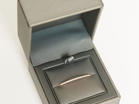 18K Rose Gold Preowned Gatsby Bar Diamond Bracelet Sale