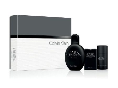 Dark Obsession 3 Piece Gift Set by Calvin Klein for Men For Discount