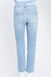 Light Washed Blue Denim Cropped Trousers Sale