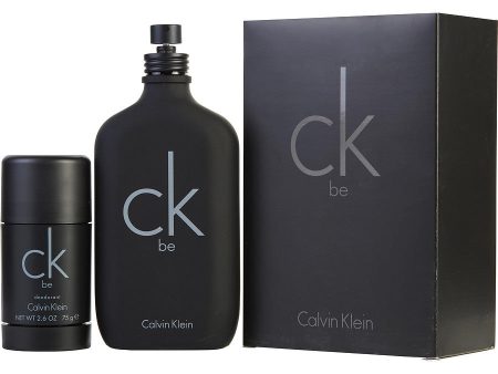 CK Be 2 Piece Gift Set by Calvin Klein for Men and Women Online Hot Sale