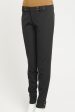 Black Silk Blend Preowned Studded Trousers Online