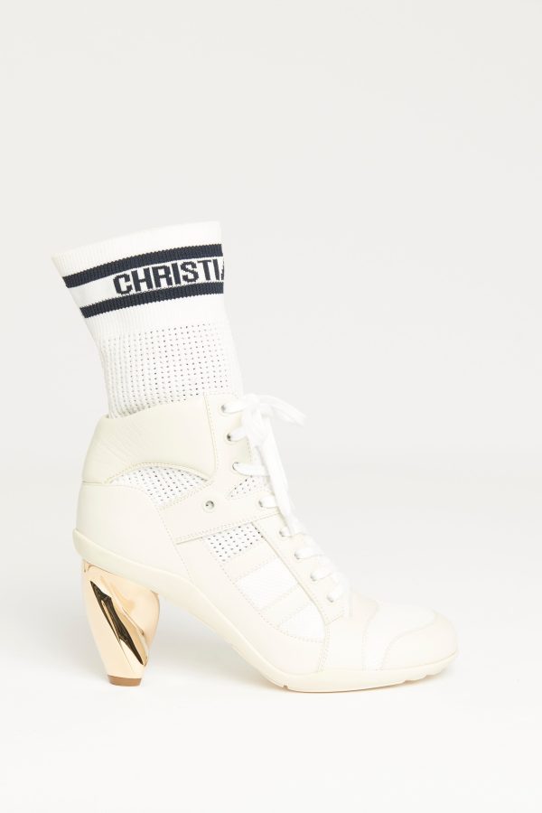 2022 Cream D-Zenith Preowned Ankle Boot on Sale